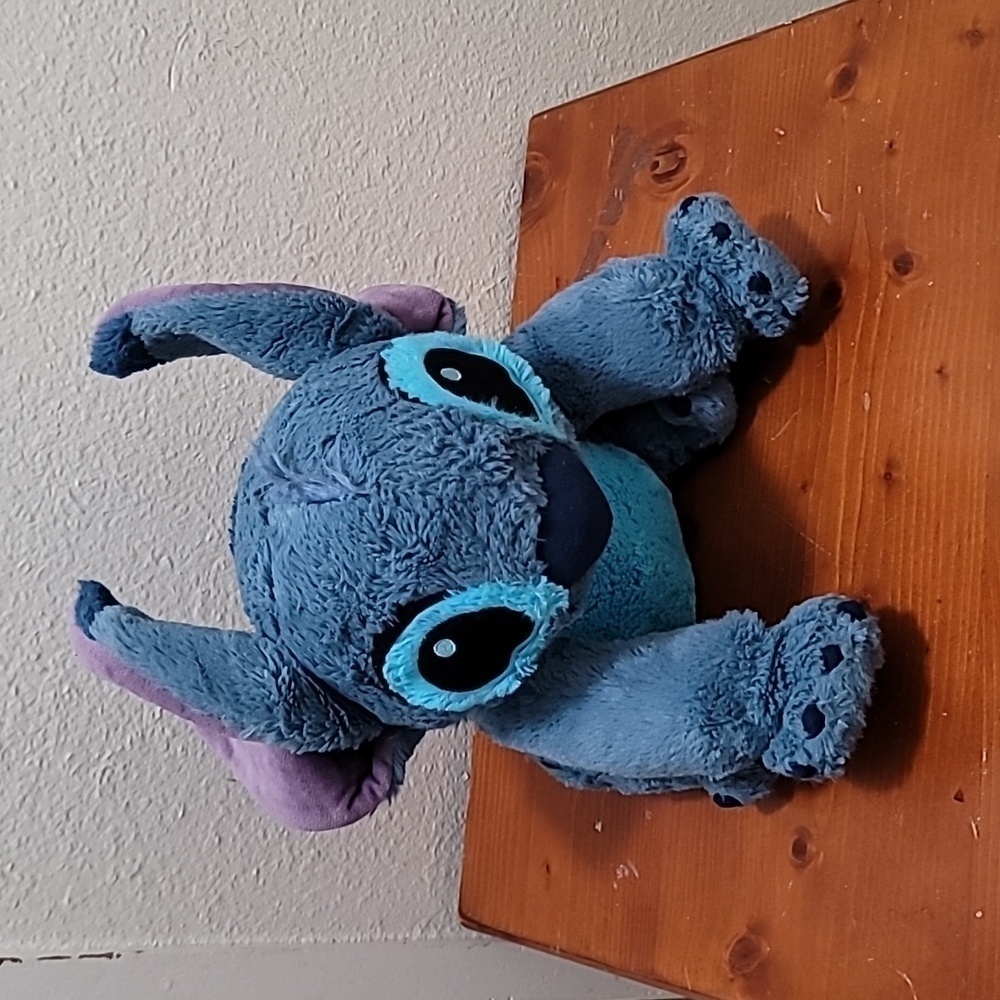 Disney Stitch Plush Toy Unisex Medium Blue Lilo & Stitch Stuffed Animal 15inch